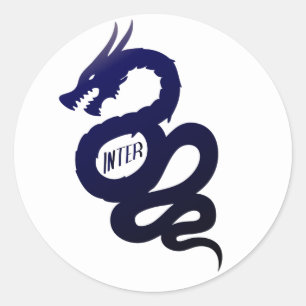 Adesivo Biscione Nerazzurro Inter (Visconti crest)