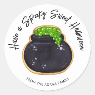 Adesivo Biscoito de Açúcar de Culdron Doce Spookie