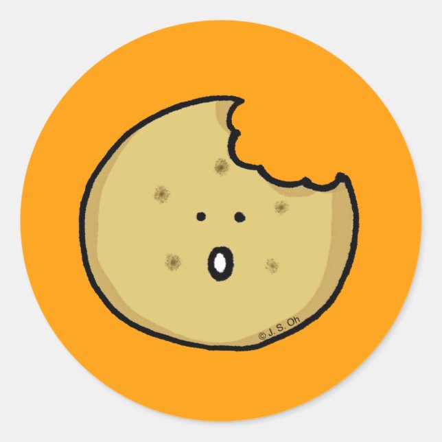 Adesivo Biscoito de chá (Frente)