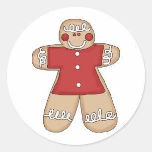 Adesivo Biscoito de Natal do Prim Gingerbread