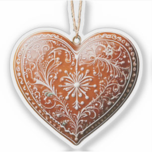 Adesivo Biscoito de Natal Russo Decorado Tradicional