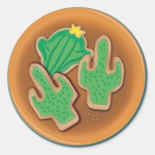 Adesivo Biscoitos Cactus