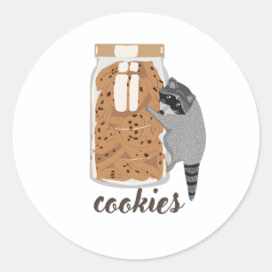 Adesivo Biscoitos-de-guaxinim