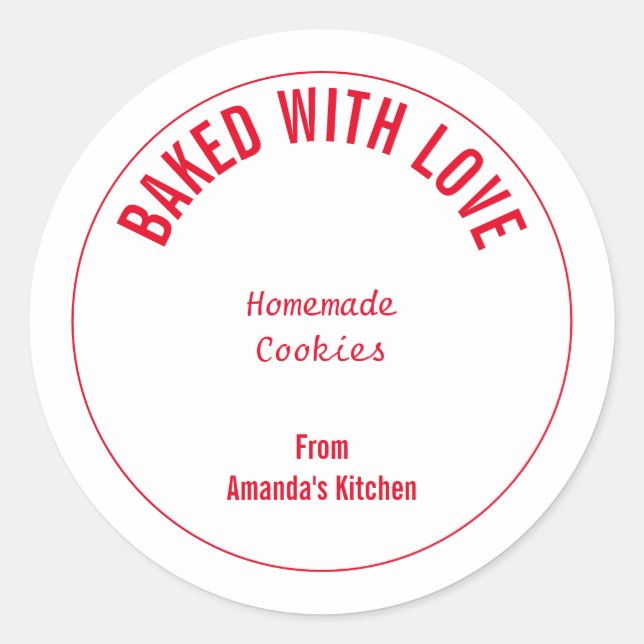 Adesivo Biscoitos De Natal Comida Caseira Favor Presente F (Frente)