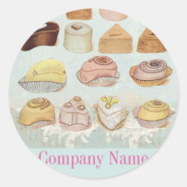 Adesivo biscoitos de sobremesa verde de menta chocolate do