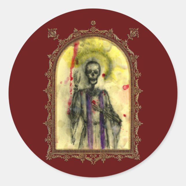 Adesivo Bishop dos azuis do VooDoo (Frente)