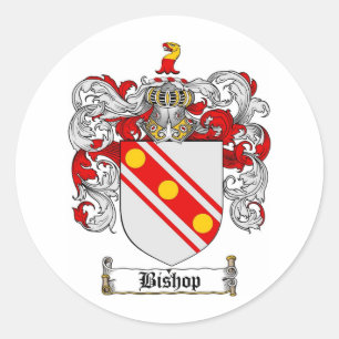 ADESIVO BISHOP FAMILY CREST - BISHOP CASACO DE ARMAS