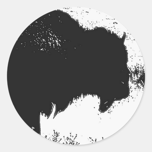 Adesivo Bison - Buffalo (Frente)