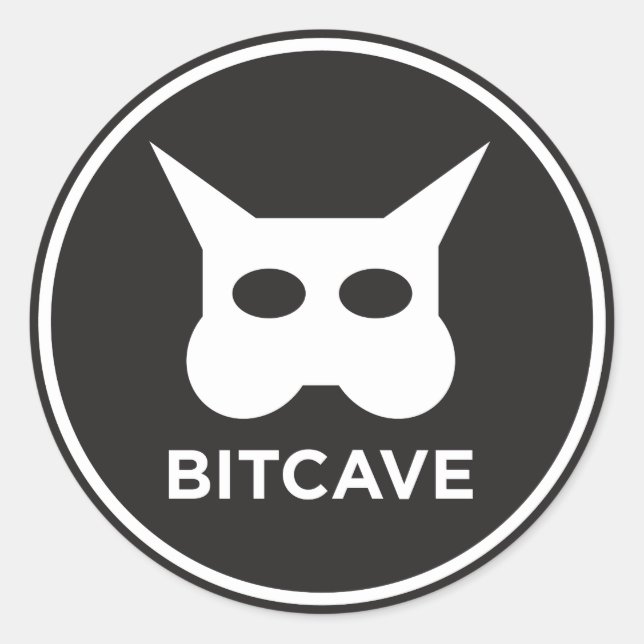 Adesivo Bitcave Sticker (Frente)