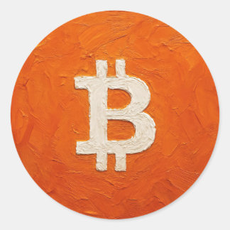 Adesivo Bitcoin Standard (Oil, Style: 2)