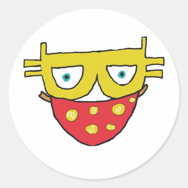 Adesivo Bitmoeda Bandit (Frente)
