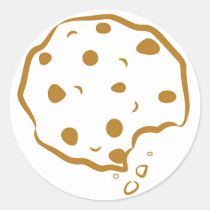 Adesivo Bitten Chocolate Chip Cookie Sticker