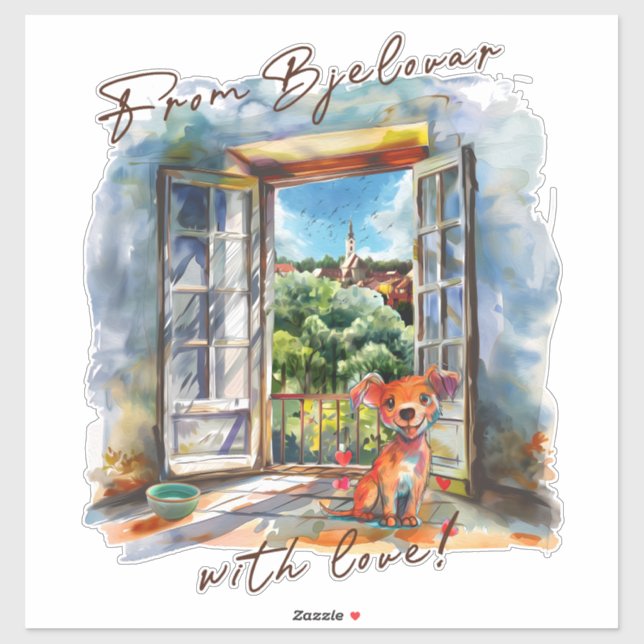 Adesivo Bjelovar (Folha)