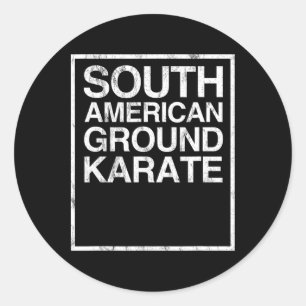 Adesivo Bjj brasileiro Jiu Jitsu South American Ground Kar