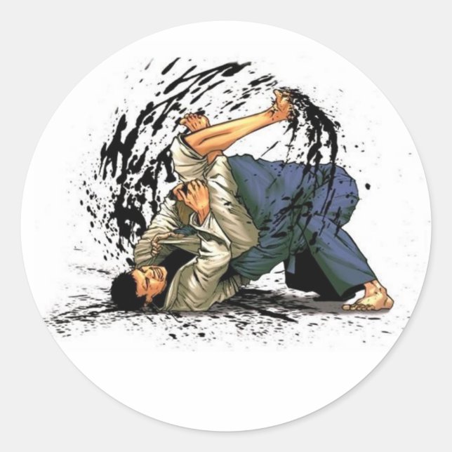 Adesivo Bjj Sticker (Frente)