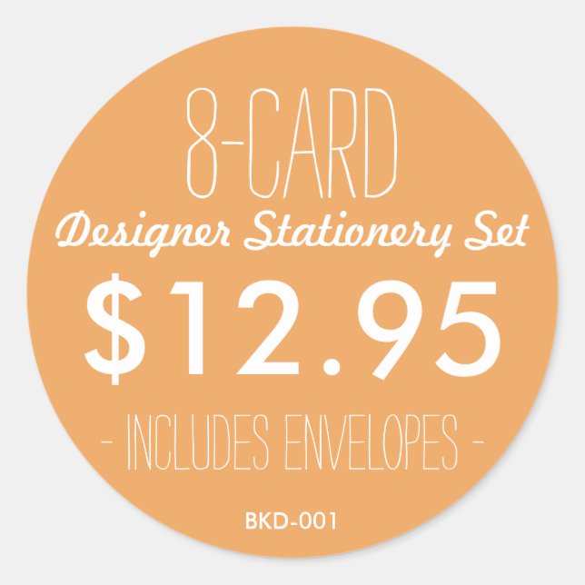 Adesivo BK Boutique Stickers (Frente)