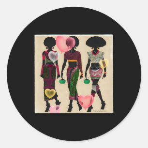 Adesivo Black African-American Love He Panfurware Llc