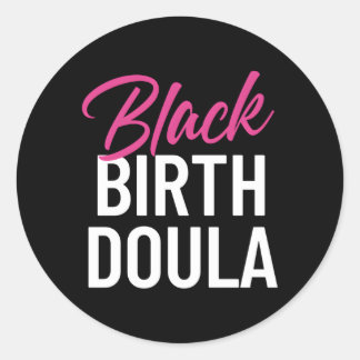 Adesivo Black Birth Doula Definition African American