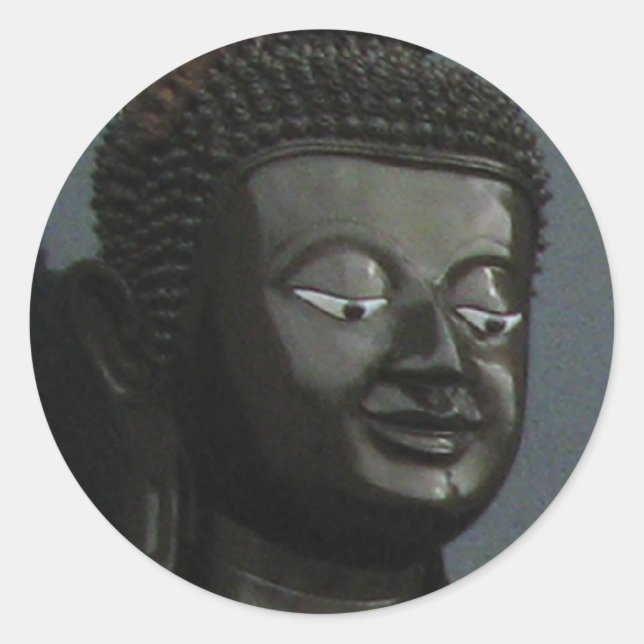Adesivo Black Buddha... Nong Khai, Isaan, Tailândia (Frente)