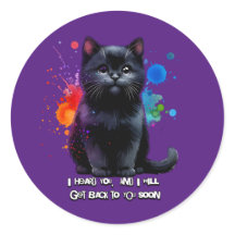 Black Cat: Eu Ouço Você, Voltarei para você em bre