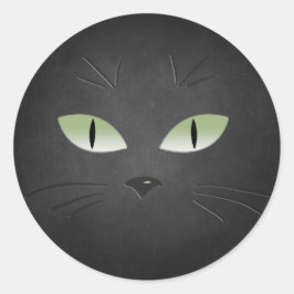 Adesivo Black Cat Spooky Halloween