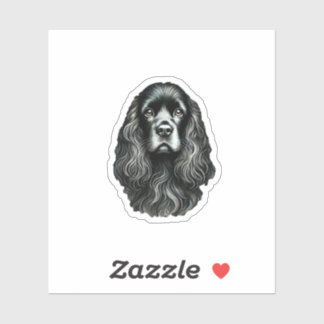 Adesivo Black Cocker Spaniel