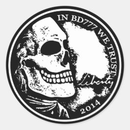 Adesivo Black Death 777 - Liberty