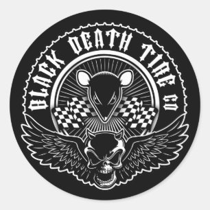 Adesivo Black Death Tire Co.
