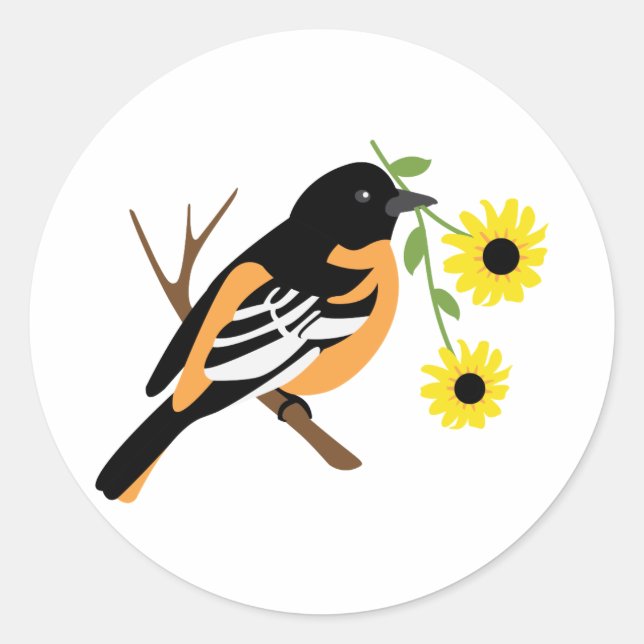 Adesivo Black Eyed Susan Oriole (Frente)