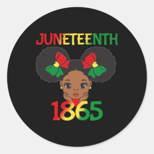 Adesivo Black Girl 1865 Kids Toddlers Celebrati