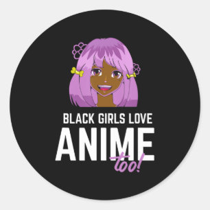 Adesivo Black Girls Adora Anime Too African American
