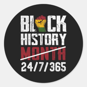 Adesivo Black History Month 247365 Gifts African American