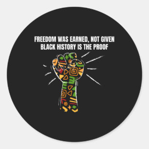 Adesivo Black History Month African American Country Celeb
