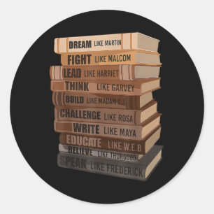 Adesivo Black History Month African American Country Celeb