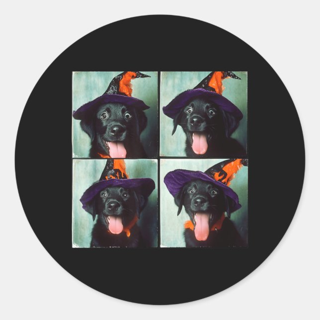 Adesivo Black Lab Halloween (Frente)
