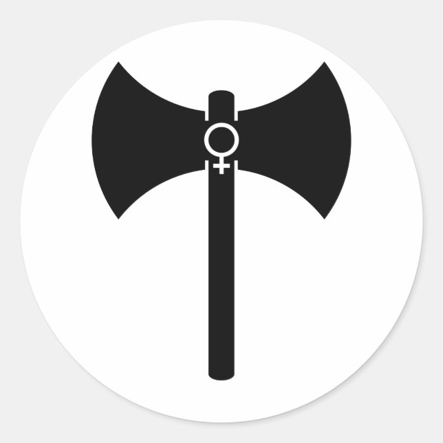 Adesivo Black Labrys (Frente)