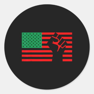 Adesivo Black Lives Problema da Bandeira da União Pan-Afri