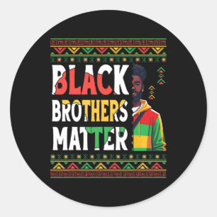 Adesivo Black Man Black Brothers Problema do Orgulho Afric