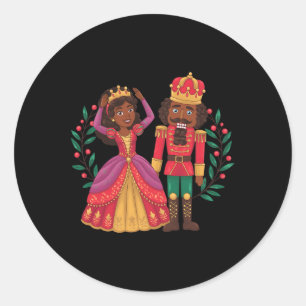 Adesivo Black Nutcracker Sugar Plum Fairy Kwanzaa