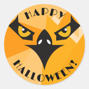 Adesivo Black Orange Feliz Halloween