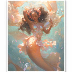 Adesivo Black Princess Fantasy Art