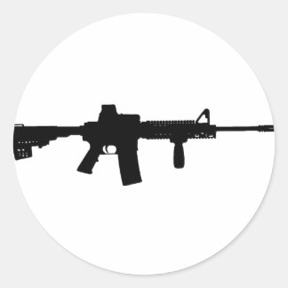 Adesivo Black Rifle AR-15 da Art Online do Phil