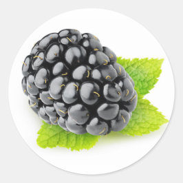 Adesivo Blackberry e hortelã