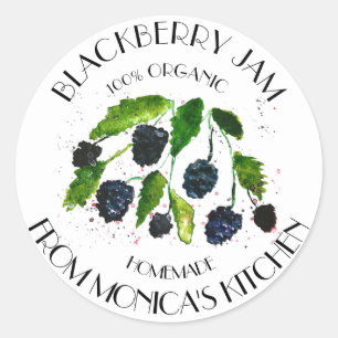 Adesivo Blackberry Jam Blackberry Amoras aquáticas