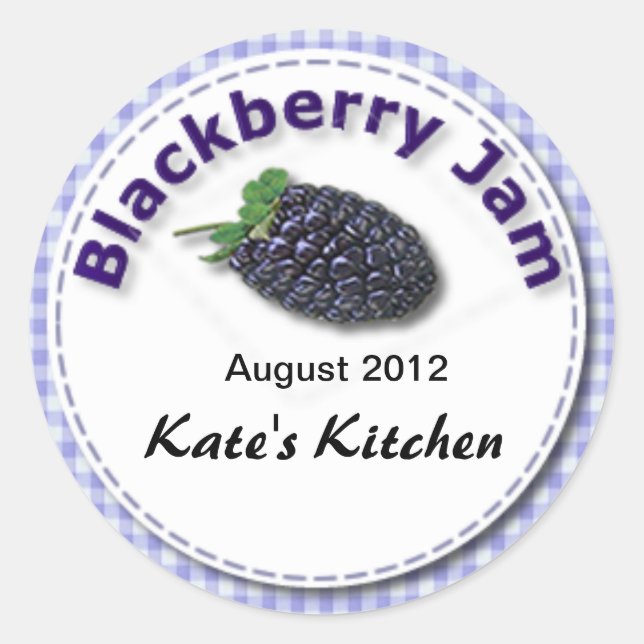 Adesivo Blackberry Jam Sticker (Frente)