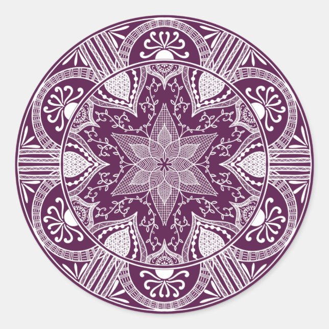 Adesivo Blackberry Mandala (Frente)