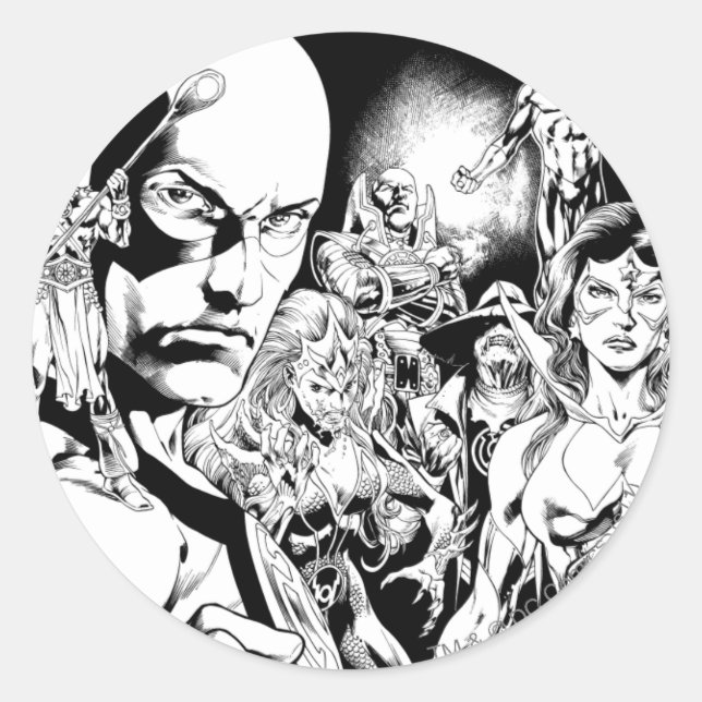 Adesivo Blackest Night Comic Panel 2 (Frente)