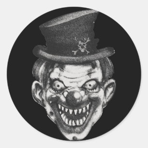 Adesivo BlackLines Happy Teeth Clown