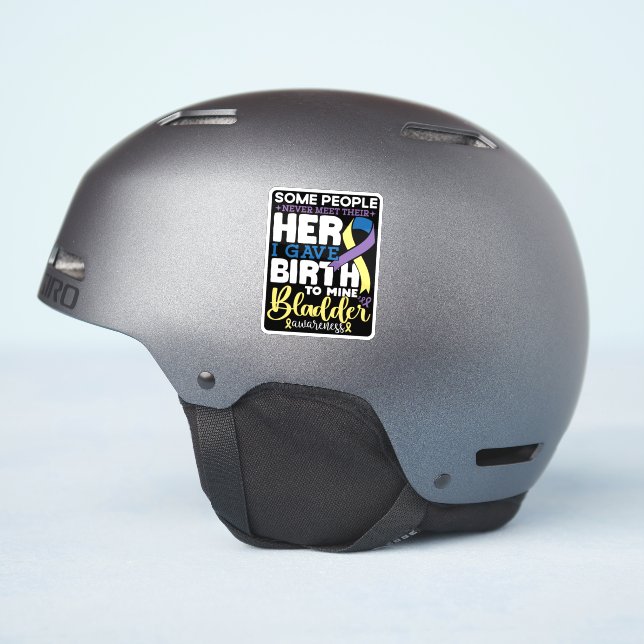 Adesivo Bladder warrior Some People Never Meet Their Hero (Lado do capacete)