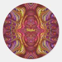 BLAKE ~ Design Fractal Multicolor ~